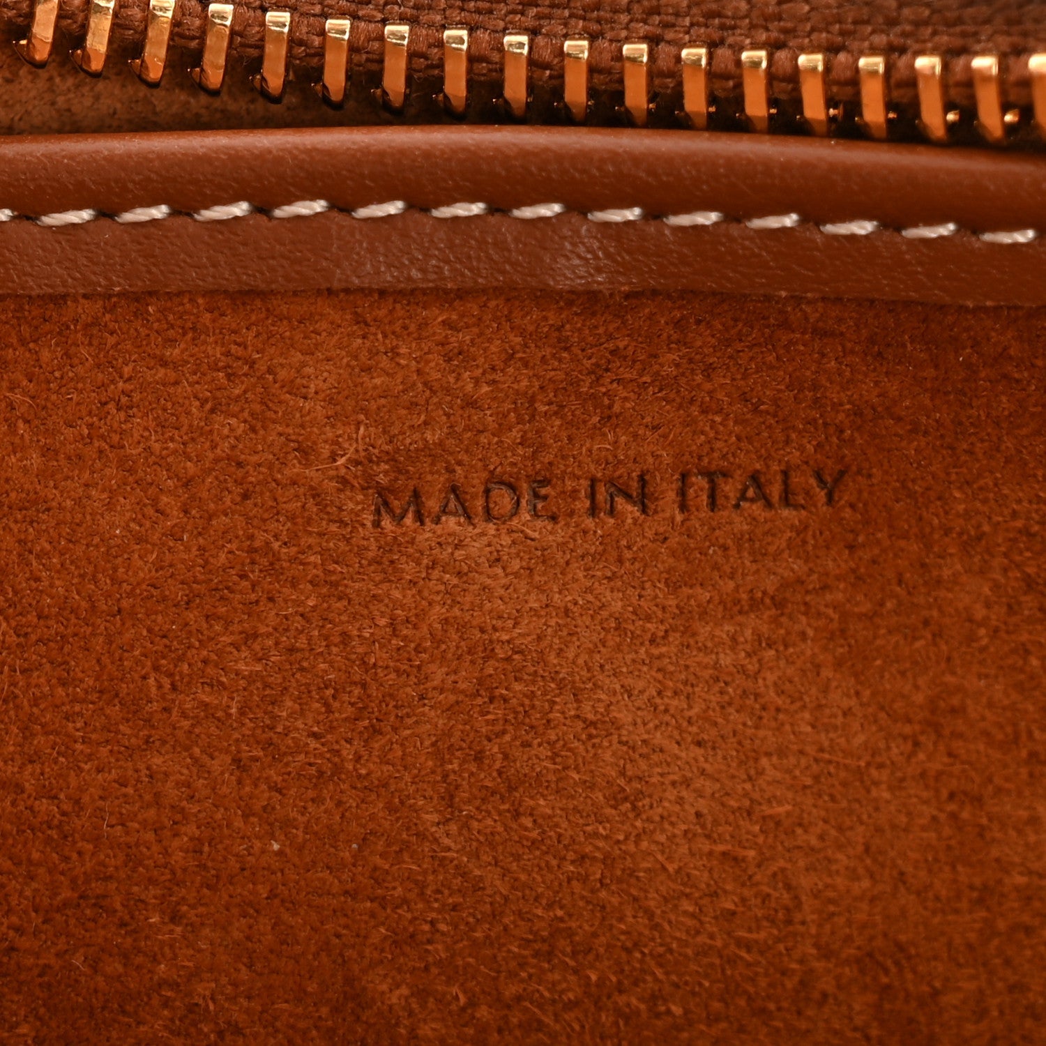 Smooth Calfskin Medium Strap Ava Triomphe Shoulder Bag Tan