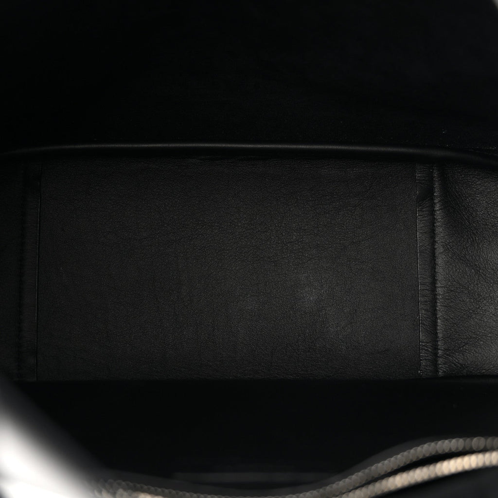 Smooth Calfskin Large Le 5 A 7 Soft Hobo Black