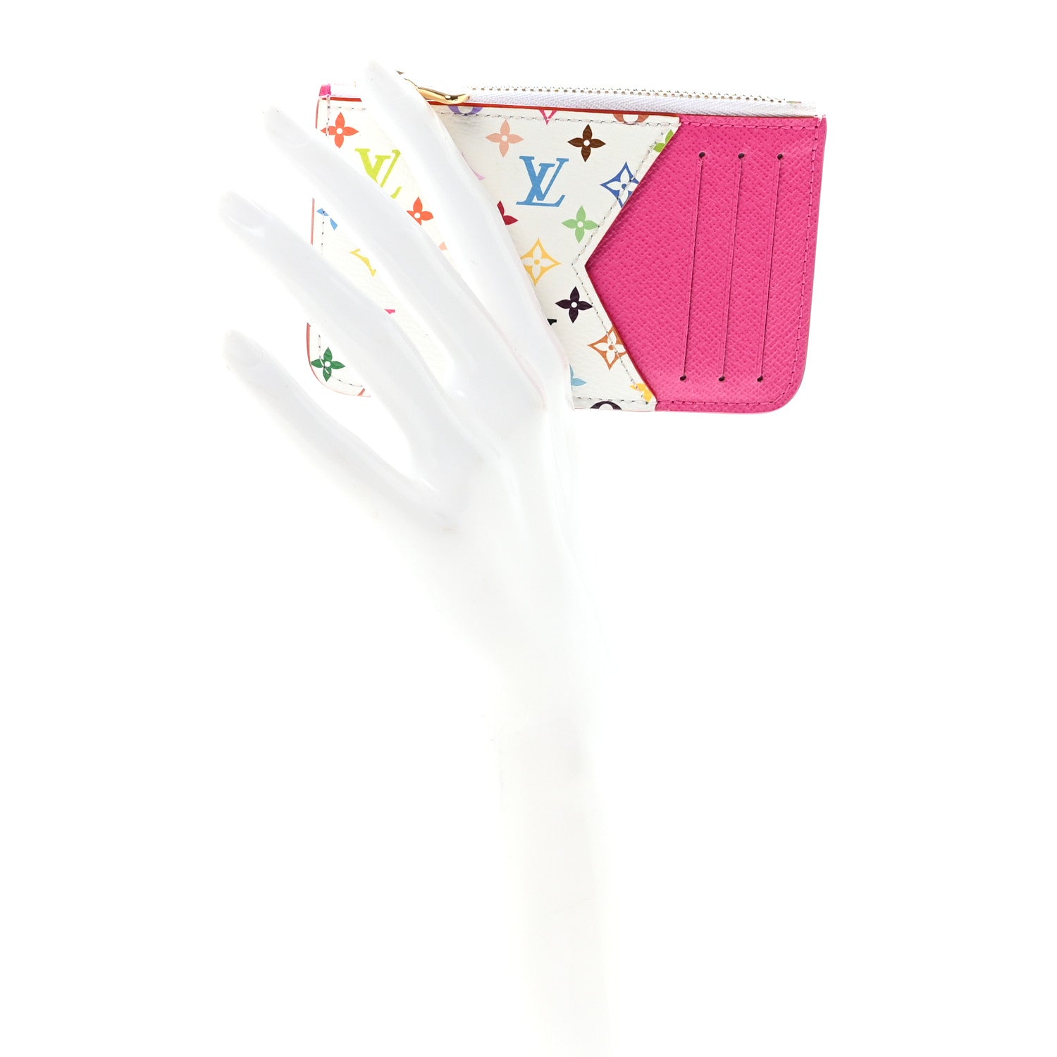 LV X TM Monogram Romy  Holder Kawaii Pink