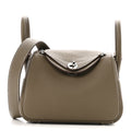Taurillon Clemence Mini Lindy 20 Etoupe