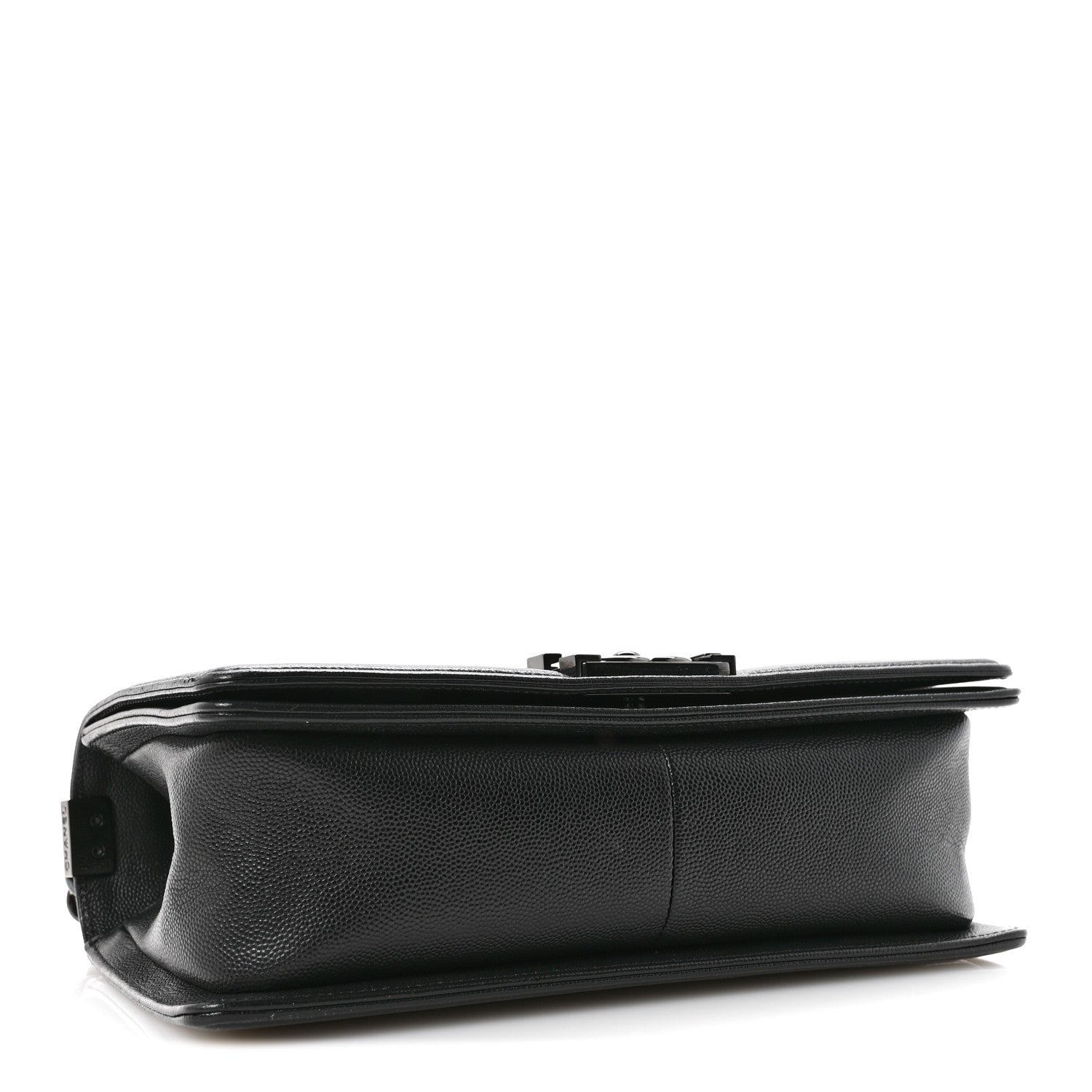Caviar Quilted Medium Boy Flap So Black