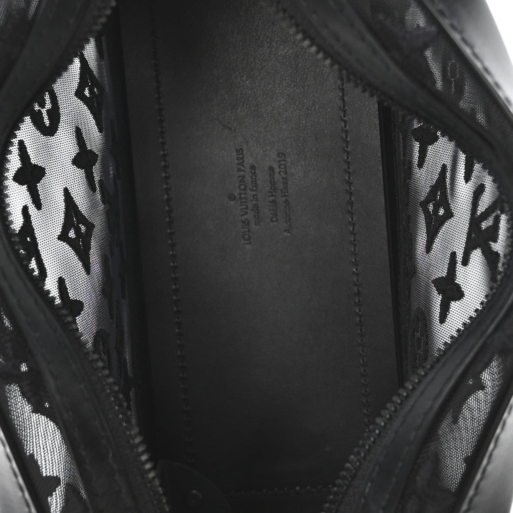 Monogram See Through Soft Trunk Black