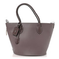Veau Satin Holdall PM Gris