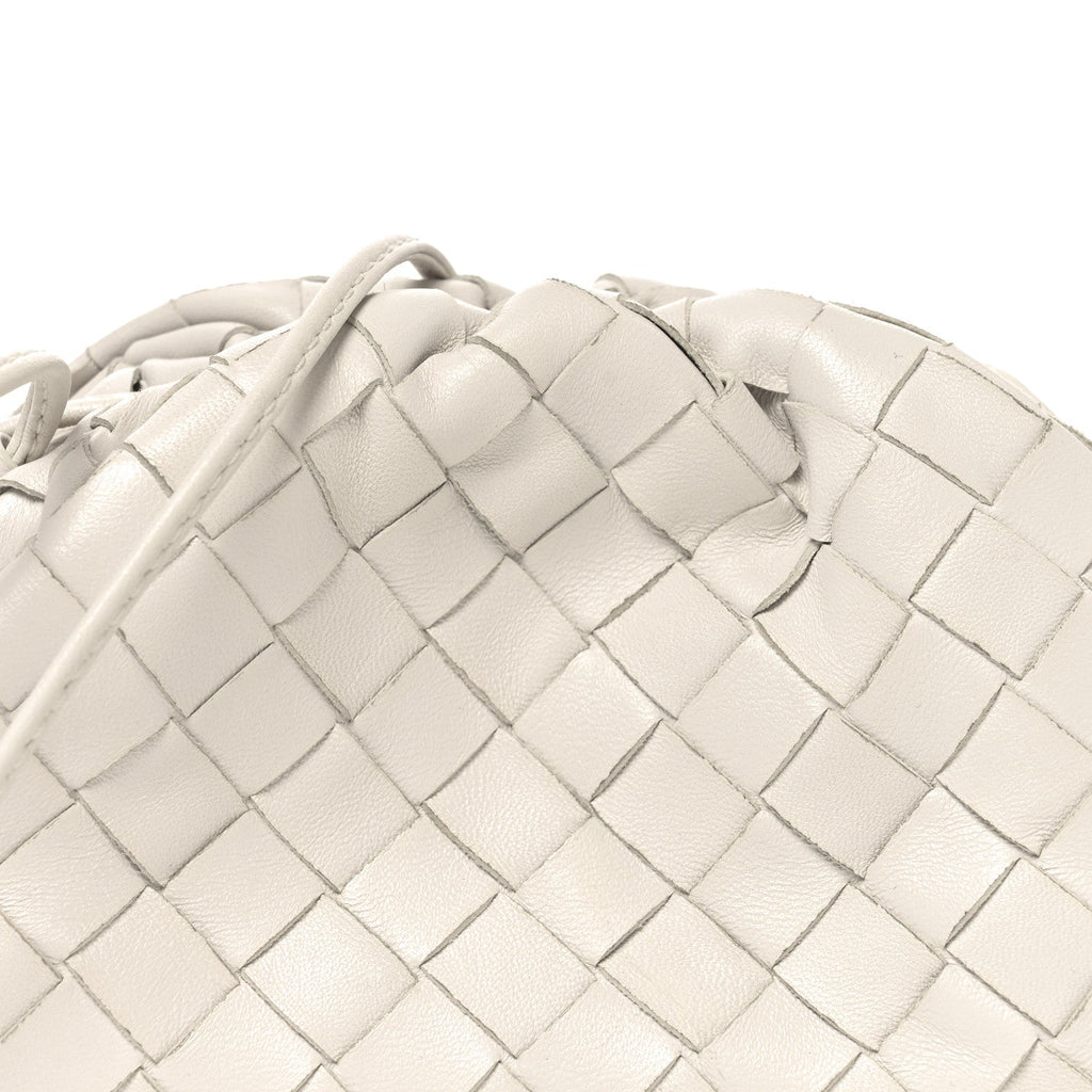 Nappa Intrecciato The Mini Pouch Chalk