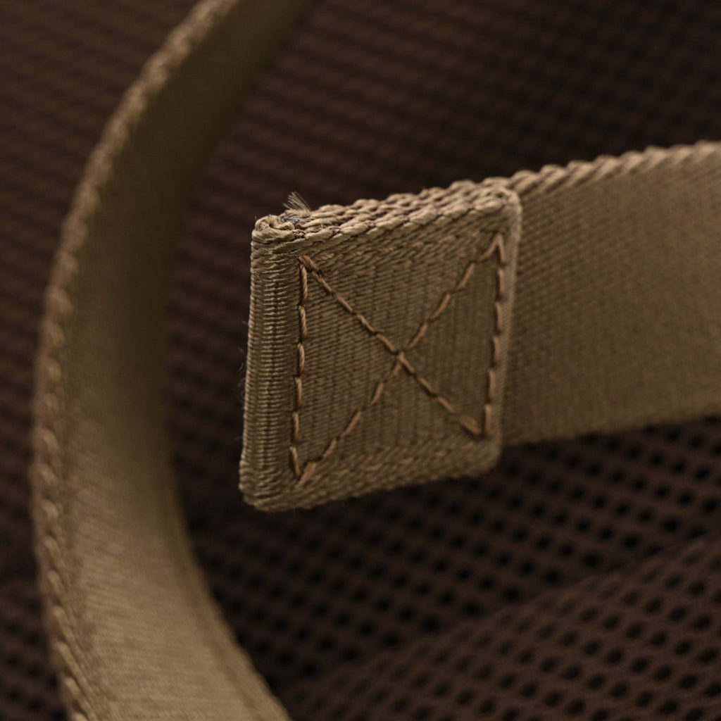 Nylon Nubuck G-Trail Small Sling Bag Taupe Anthracite Sand