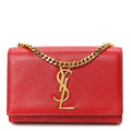 Grain De Poudre Small Monogram Kate Satchel Red
