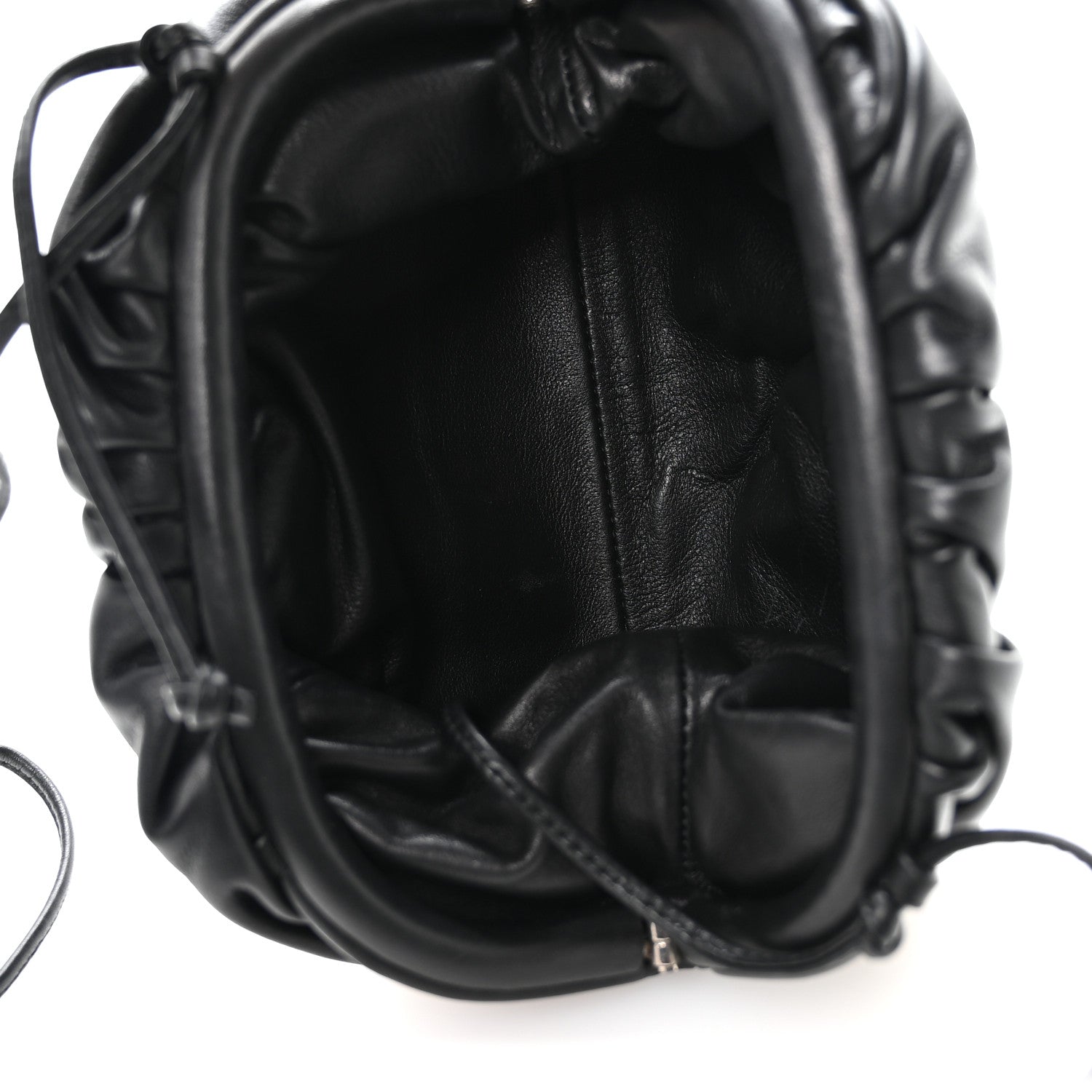 Butter Calfskin The Mini Pouch Black