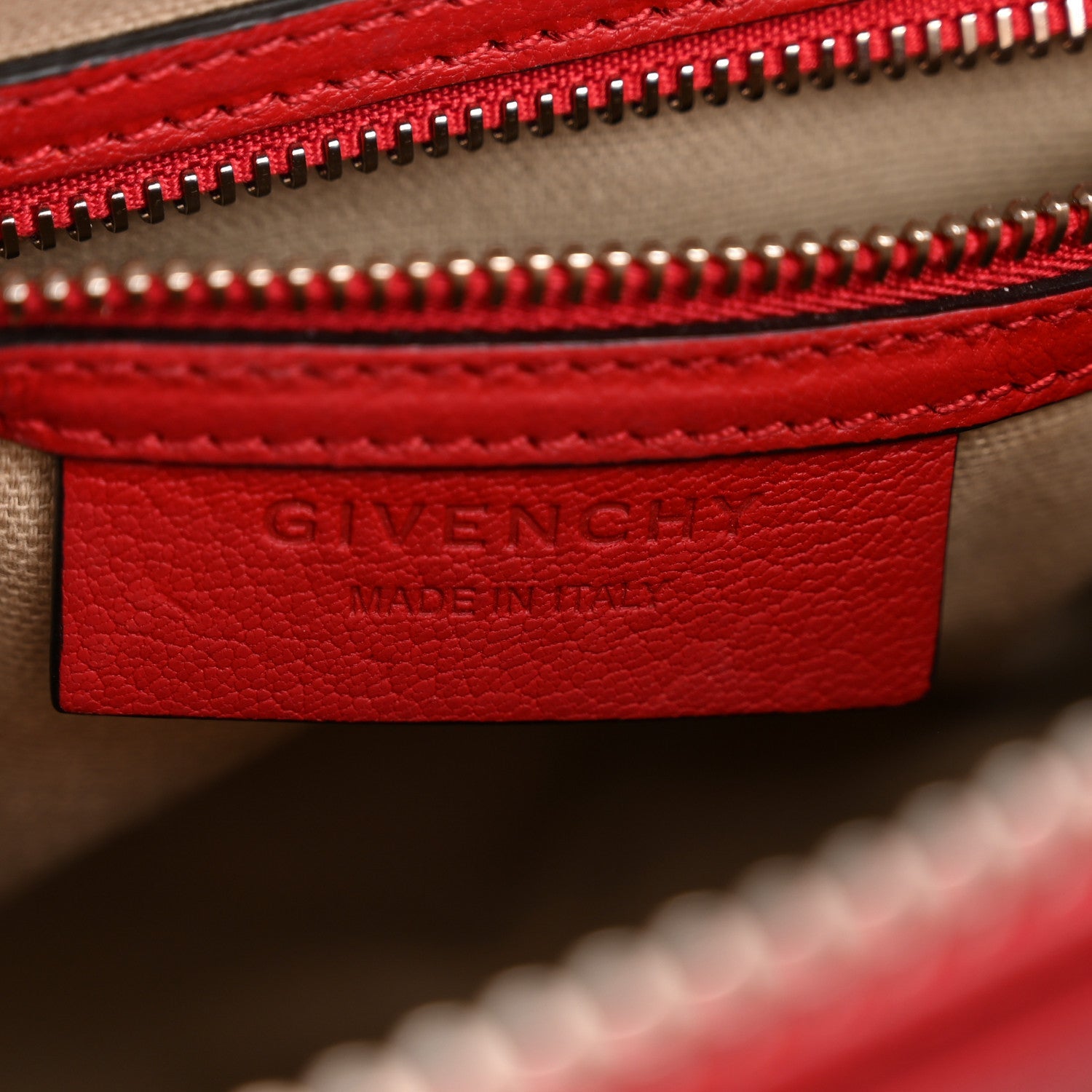 Sugar Goatskin Mini Antigona Red