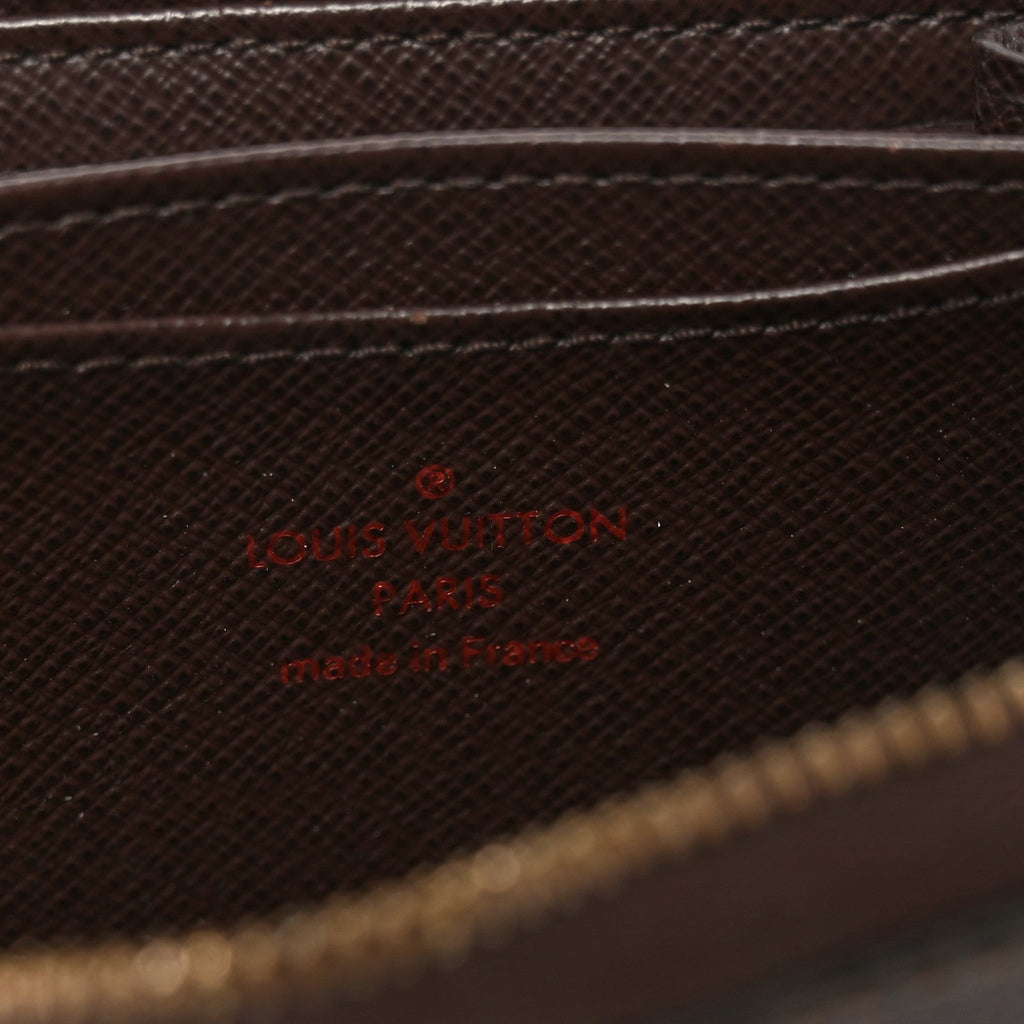 Damier Ebene Zippy Coin Purse