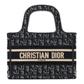 Velvet Oblique Mini Book Tote Blue Multicolor