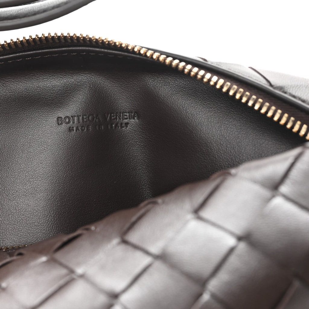 Calfskin Nappa Intrecciato Mini Wallace Fondant
