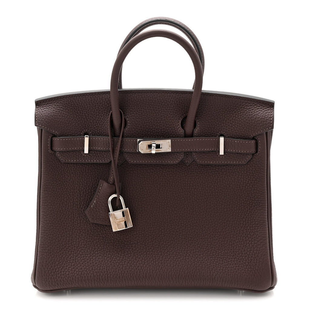 Togo Birkin 25 Chocolate