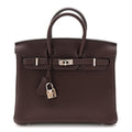 Togo Birkin 25 Chocolate