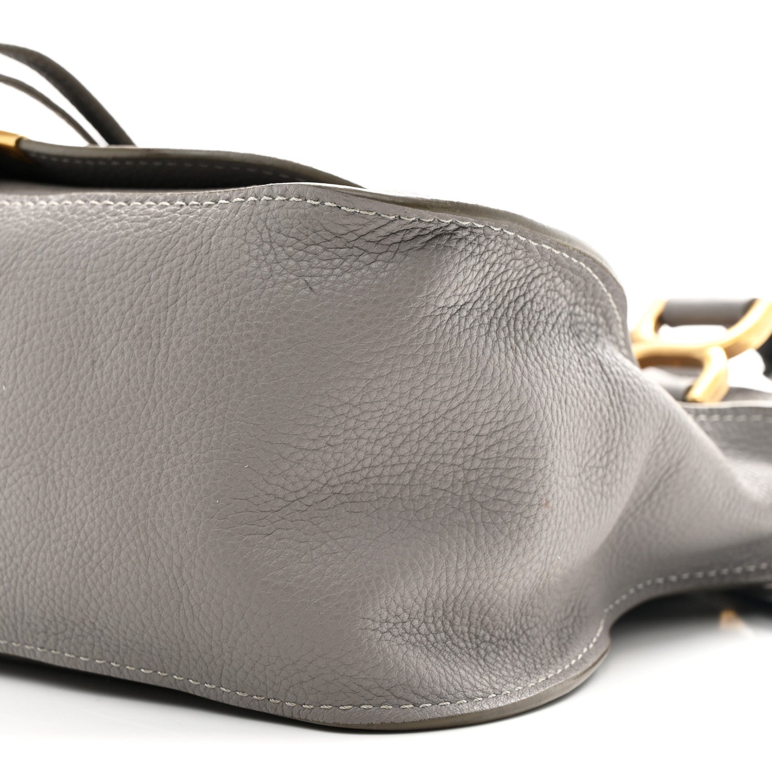 Calfskin Medium Marcie Satchel Cashmere Grey