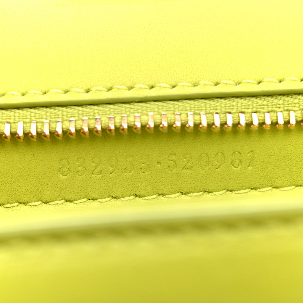 Calfskin Medium Bamboo Green