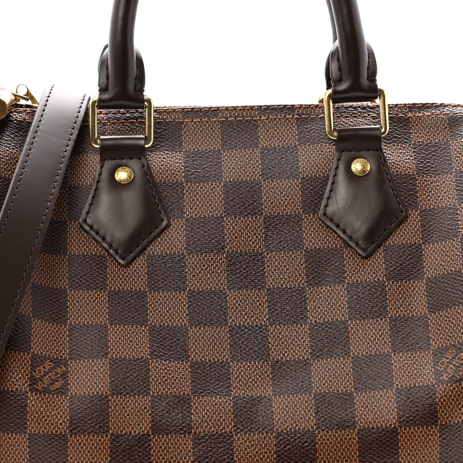 Damier Ebene Speedy Bandouliere 25