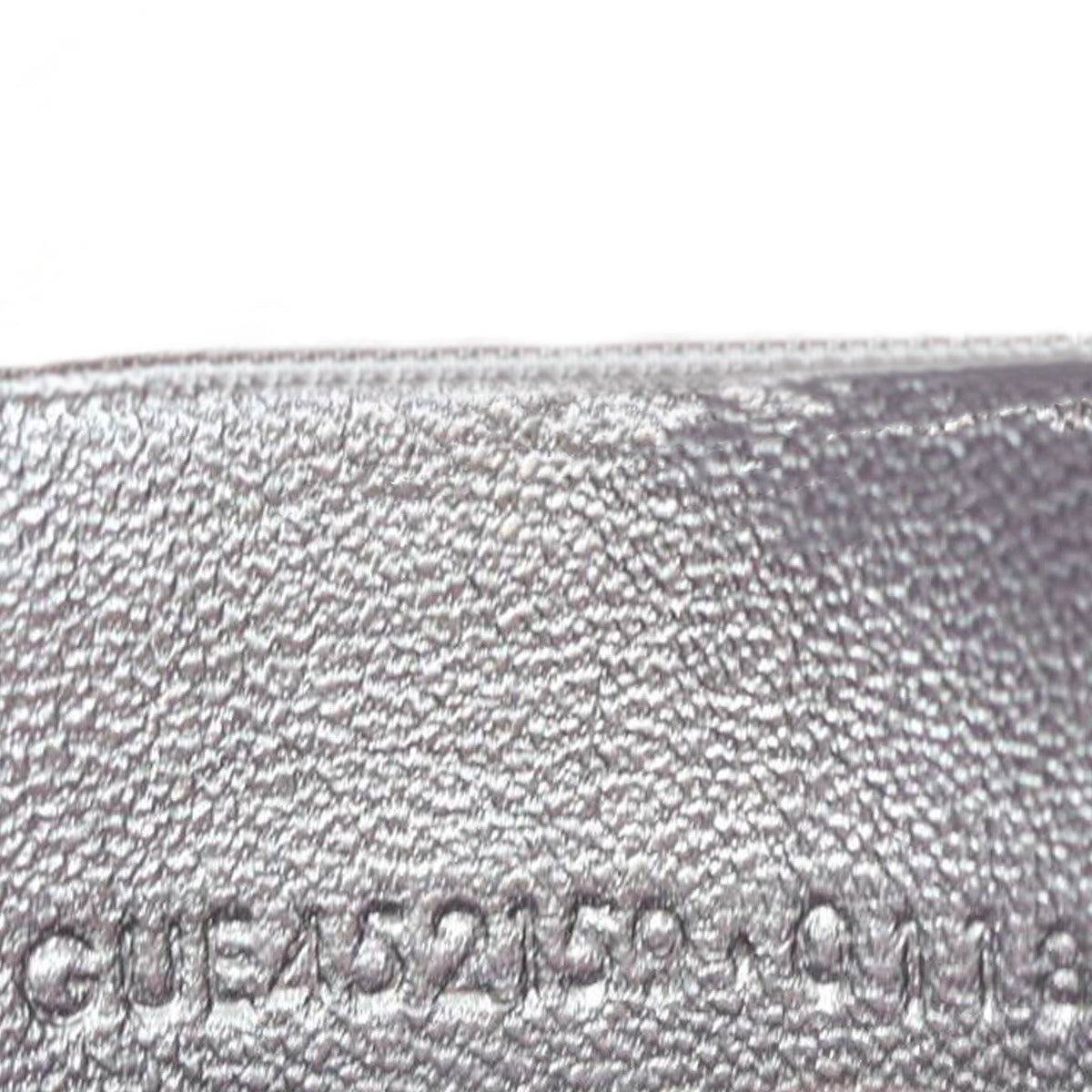 Saint Laurent Kate Metallic Chain Wallet