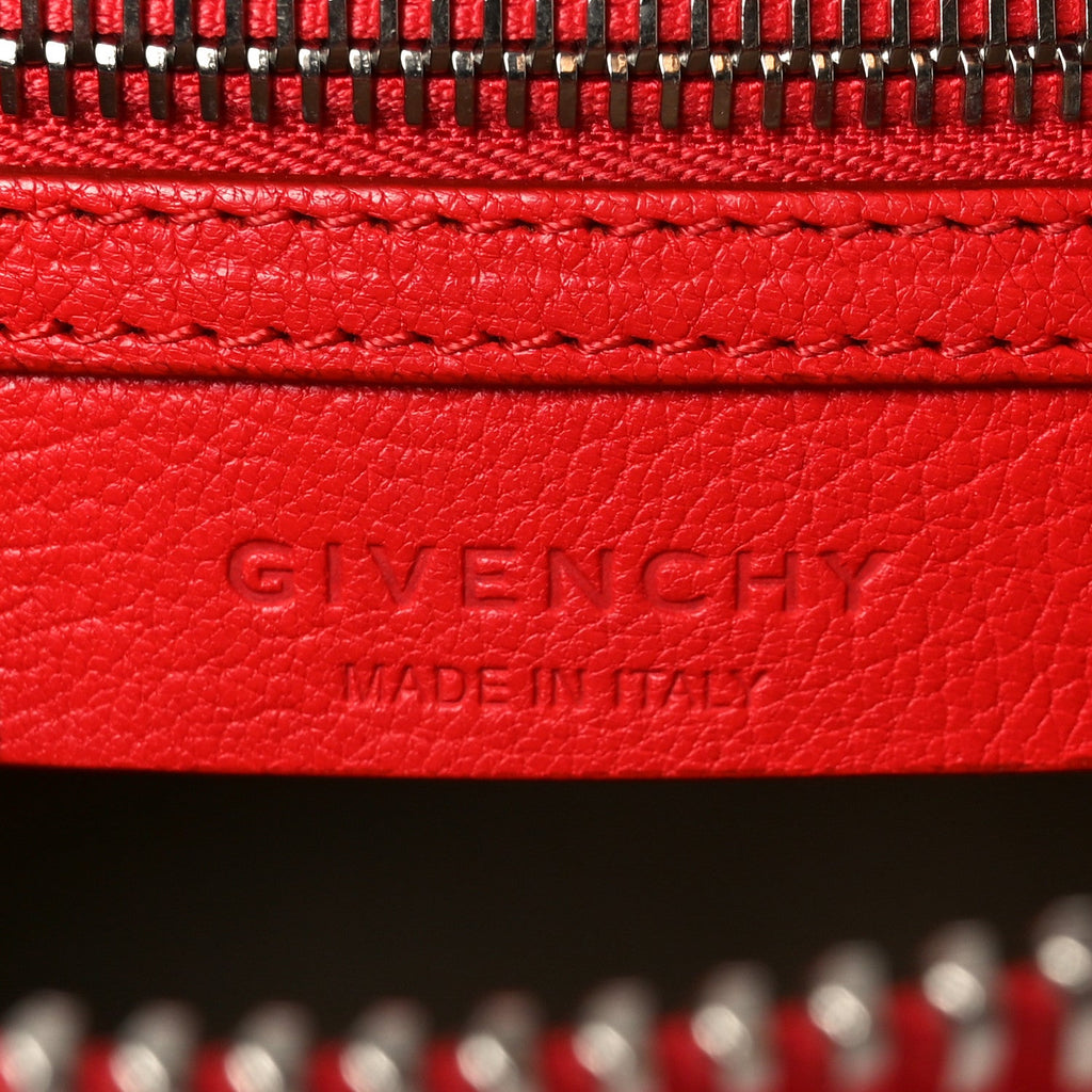 Sugar Goatskin Mini Antigona Red