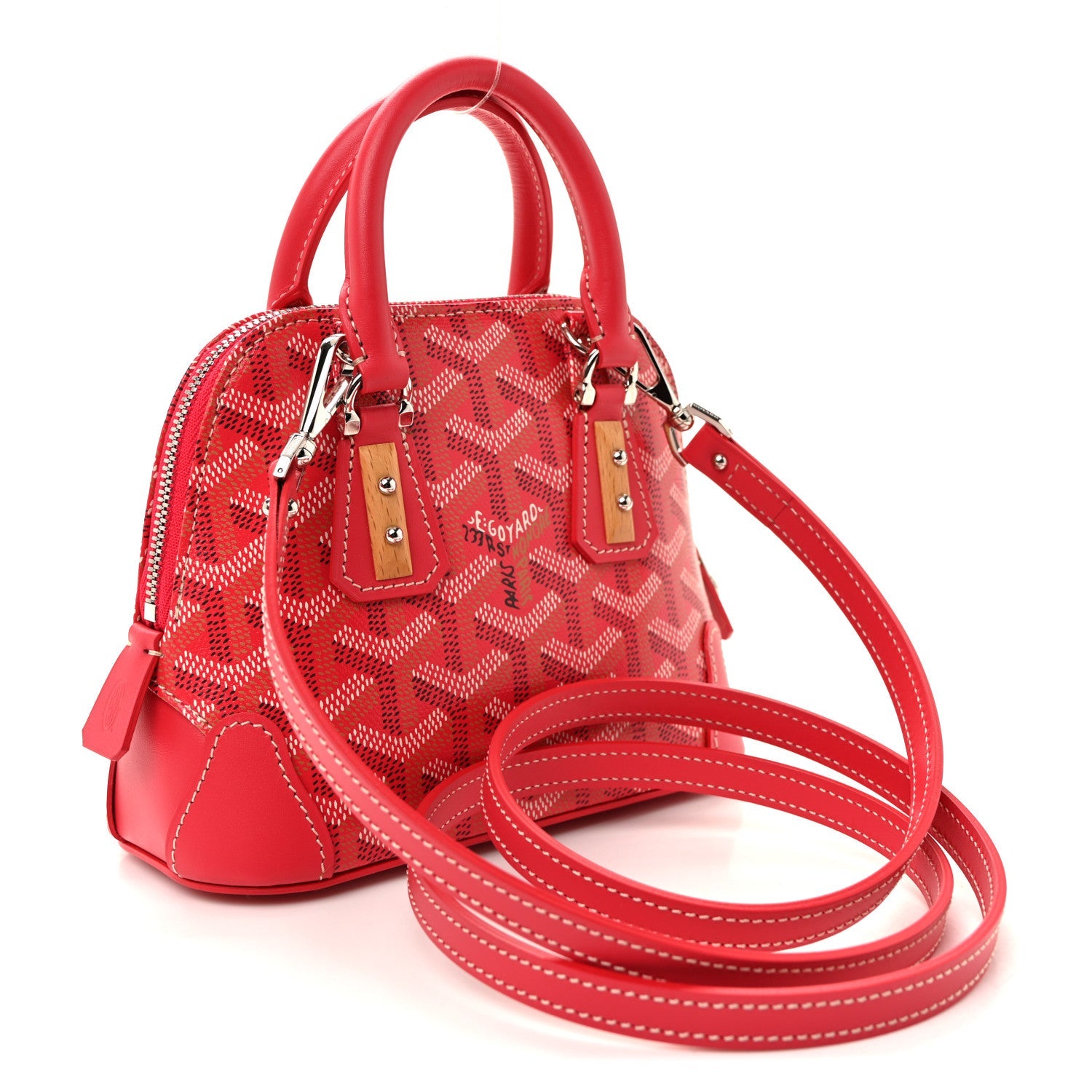 Goyardine Nano Vendome Fuchsia