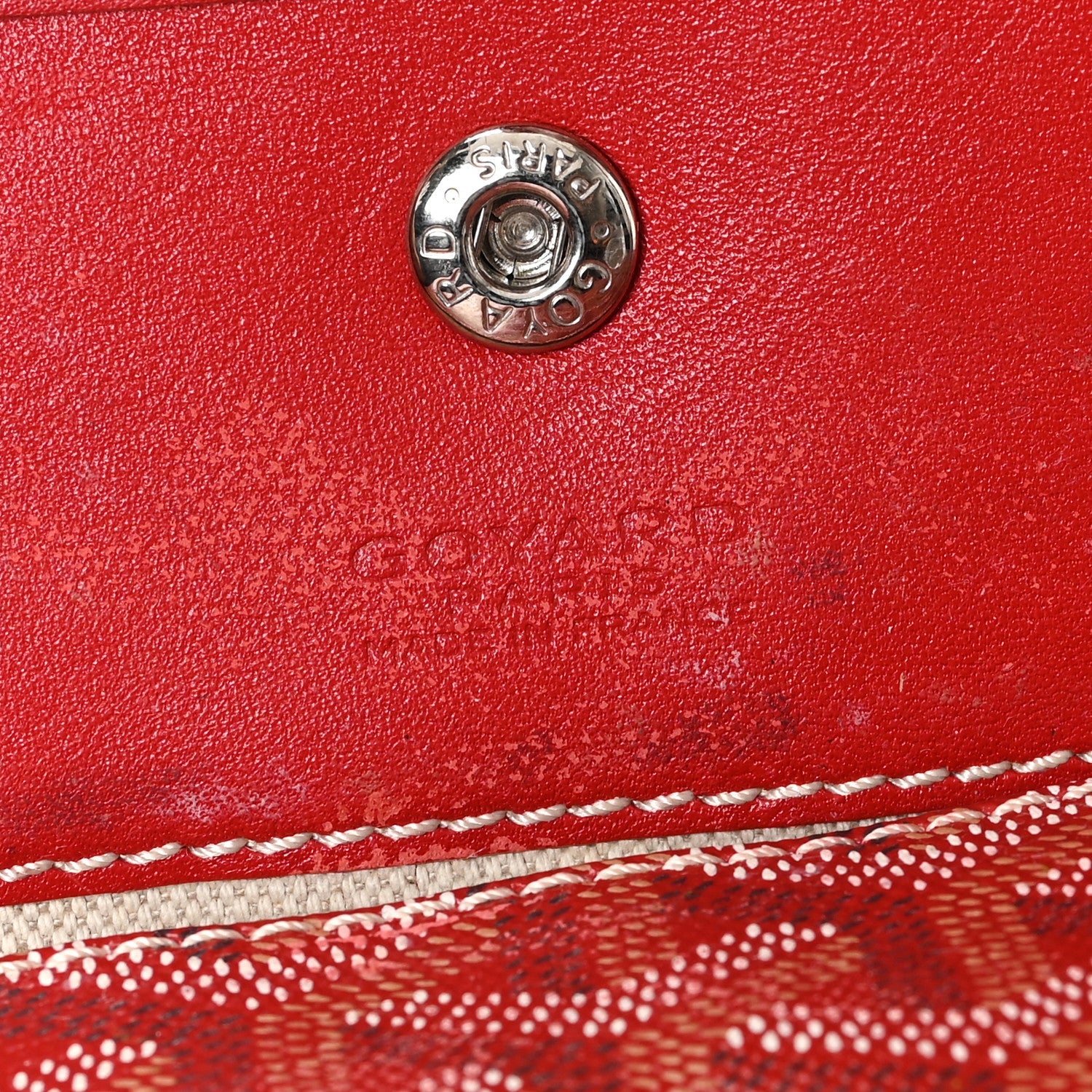 Goyardine Saint Louis PM Red