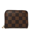 Damier Ebene Zippy Coin Purse