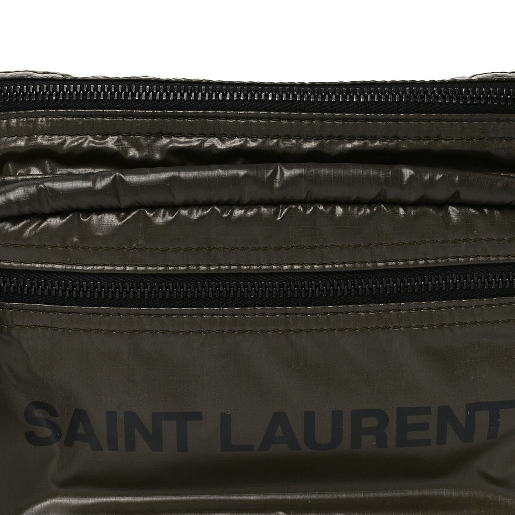 Nylon Logo Nuxx Body Belt Bag Green