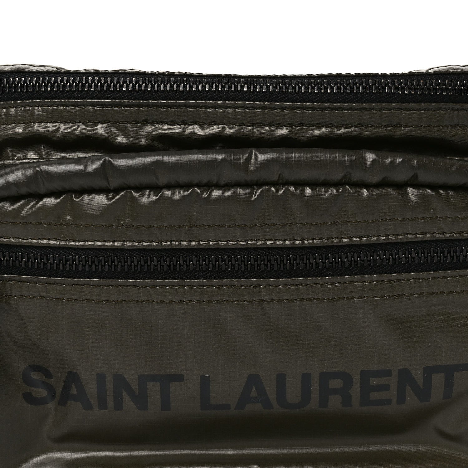 Nylon Logo Nuxx Body Belt Bag Green