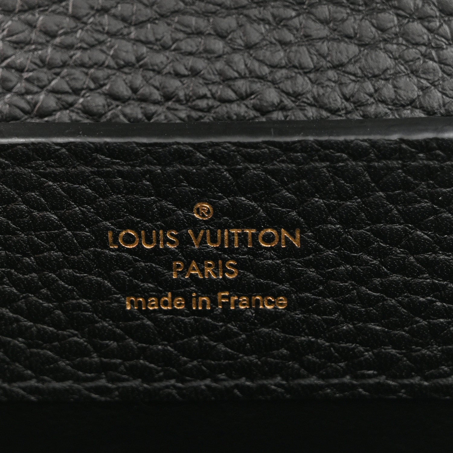 Taurillon Mini Capucines Black