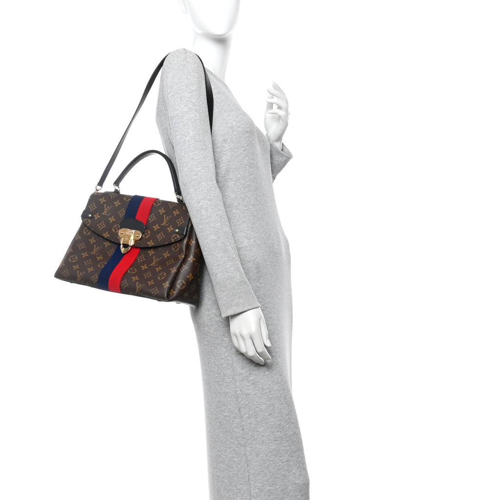 Monogram Georges MM Marine Cherry
