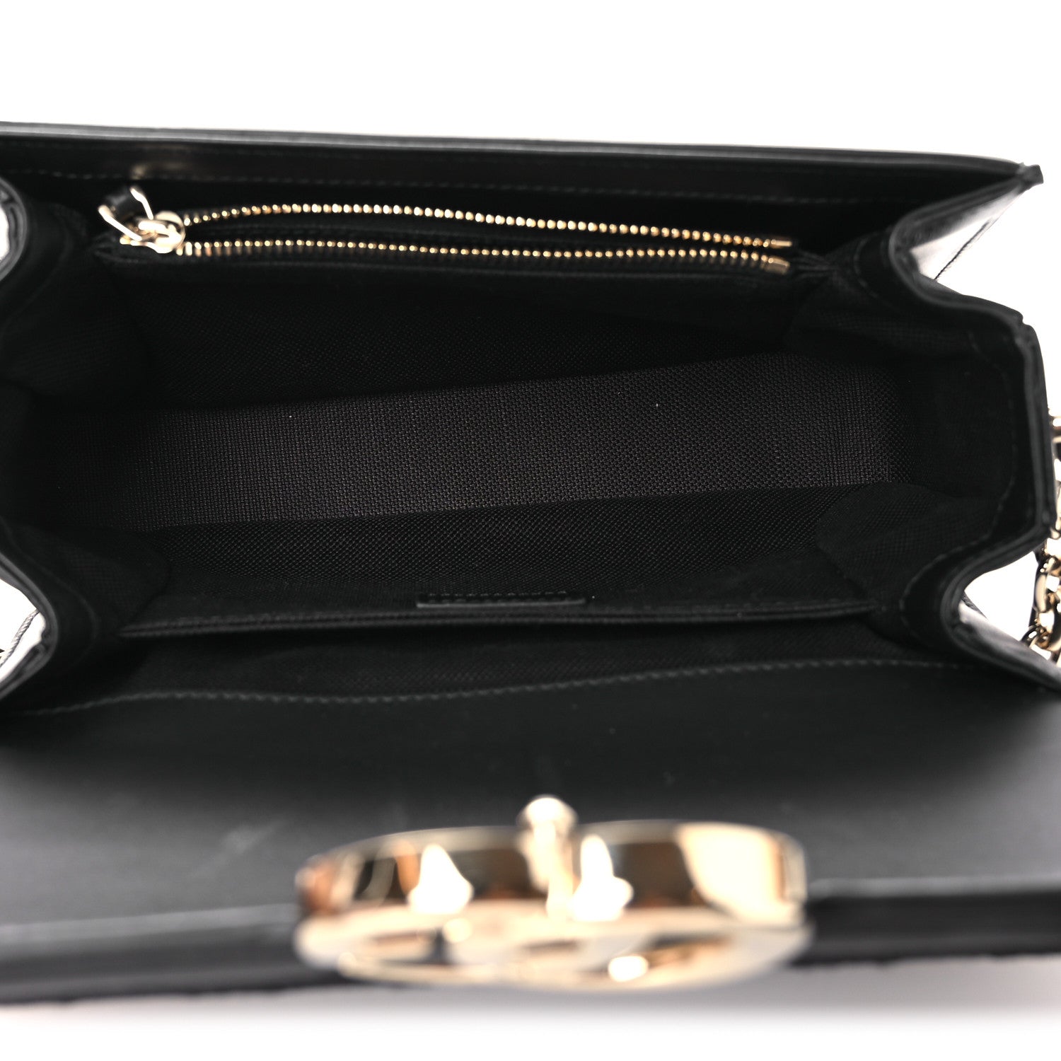 Crepe Wool Silk GG Monogram Go Small Shoulder Bag Black