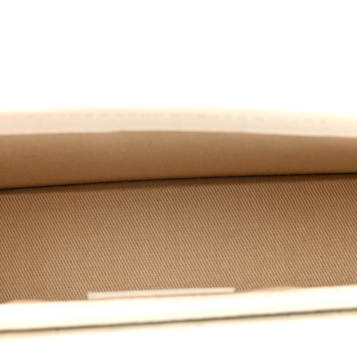 Calfskin Crocodile Embossed Le Chiquito Long White