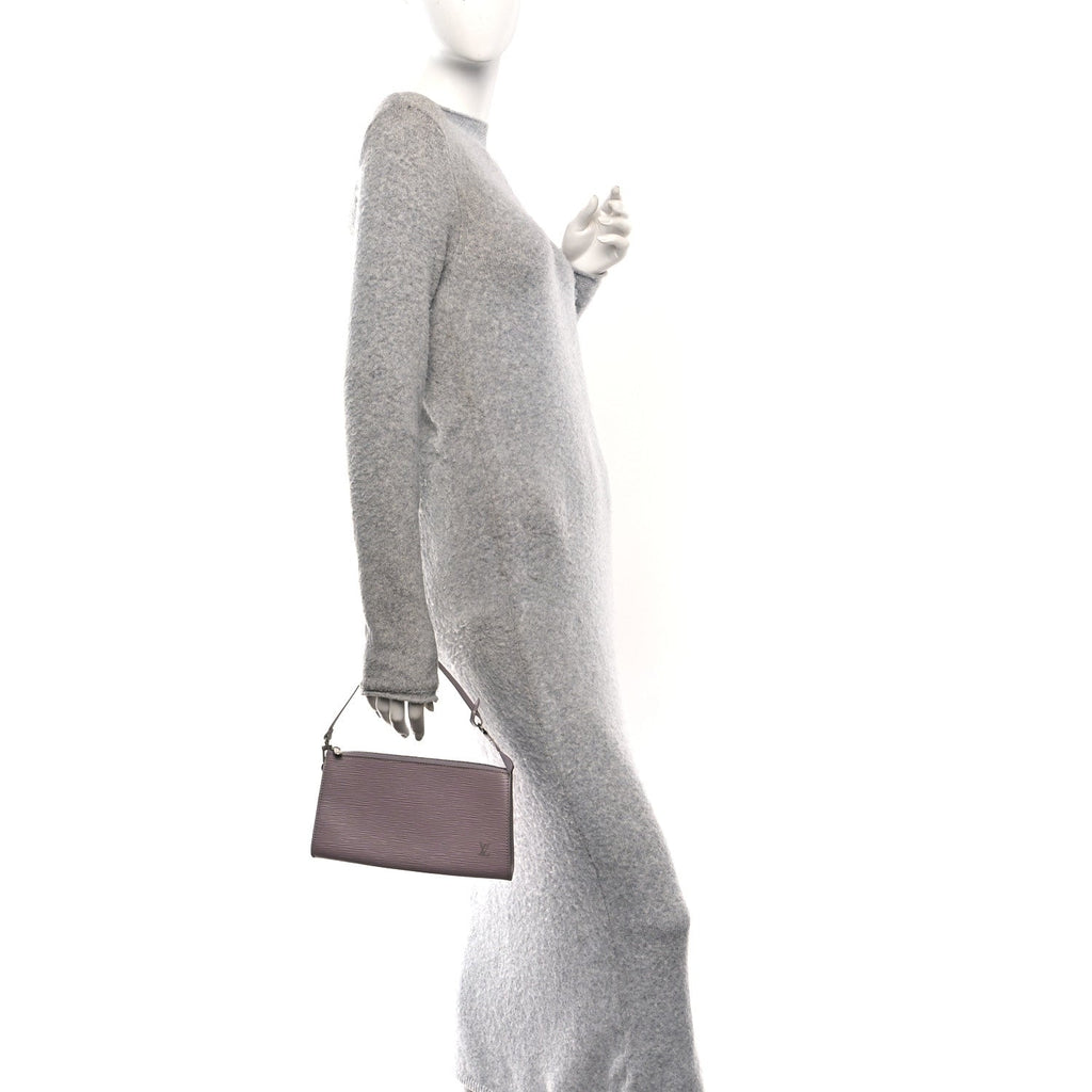 Epi Pochette Accessories 24 Lilac
