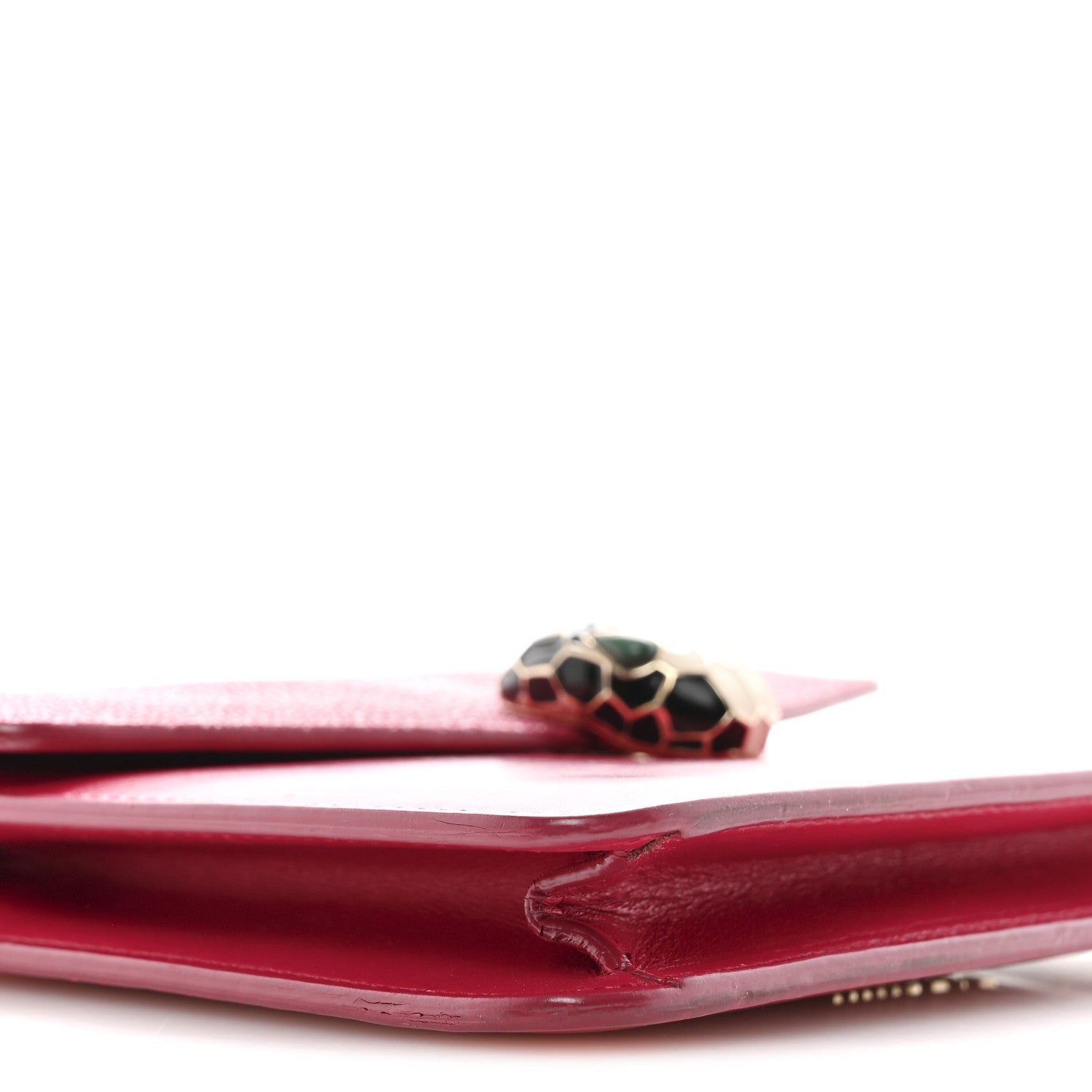 Galuchat Calfskin Serpenti Forever Crossbody Bag Pink
