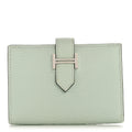 Chevre Mysore Bearn  Holder Wallet Vert Peppermint