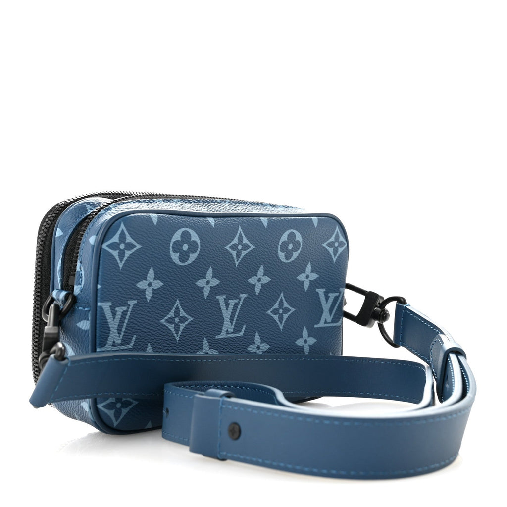 Monogram Alpha Wearable Wallet Atlantic Blue