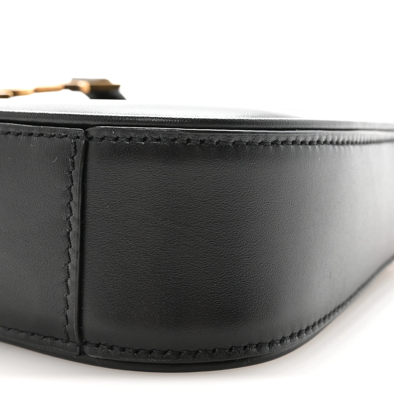 Smooth Calfskin Le 5 A 7 Mini Hobo Black