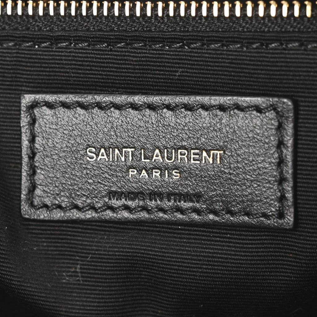 Suede Shearling Quilted Le Pochon Natural Tan