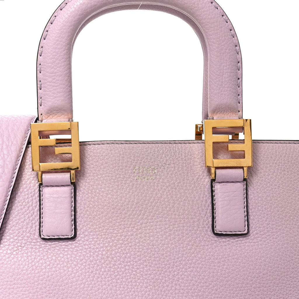 Cuoio Romano Selleria Small FF Tote Cipria