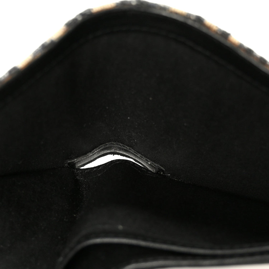 Oblique Compact Wallet Blue