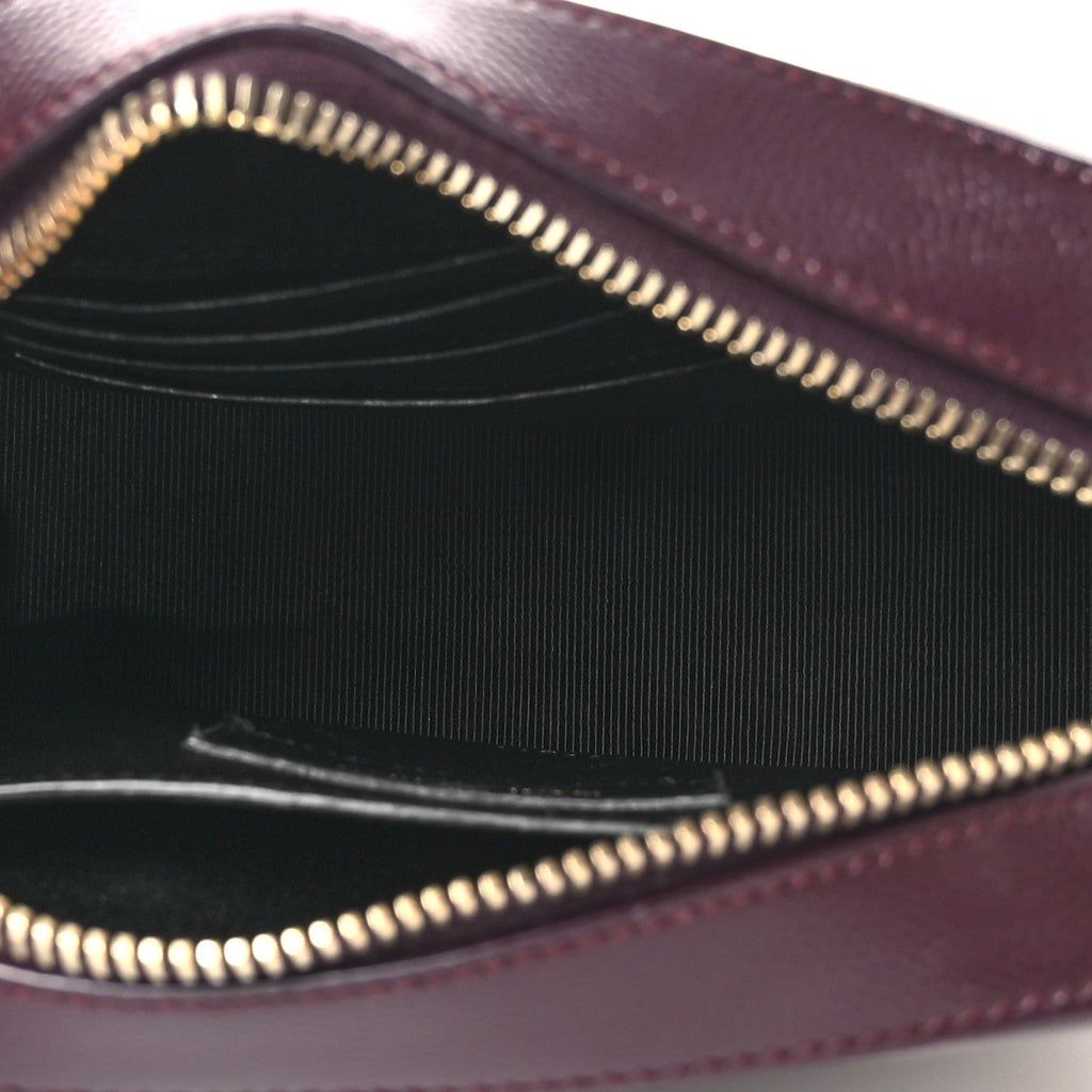 Grain De Poudre Small Classic Monogram Camera Bag Amaranto