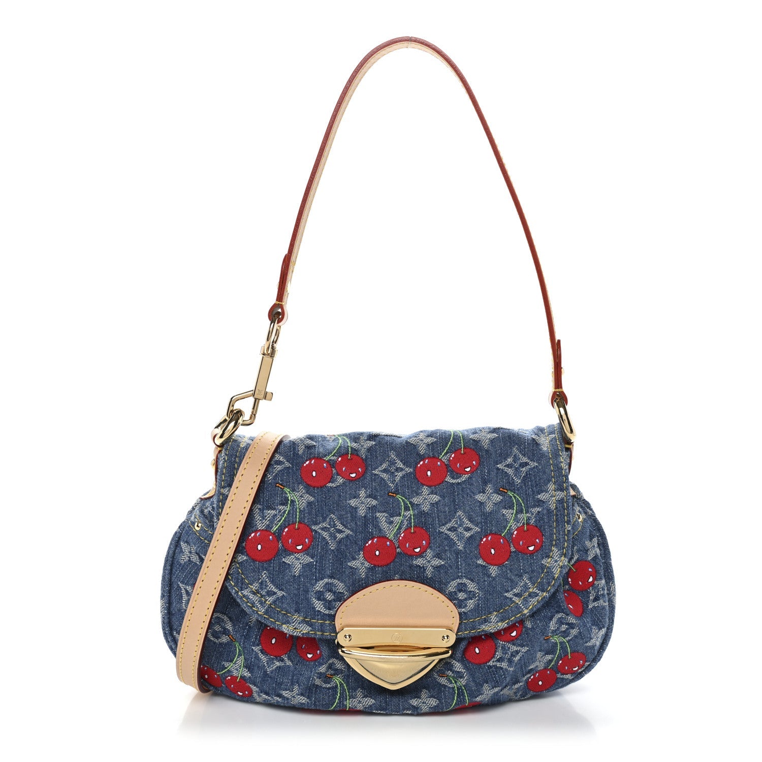 LV X TM Monogram Denim Cerises Sunset
