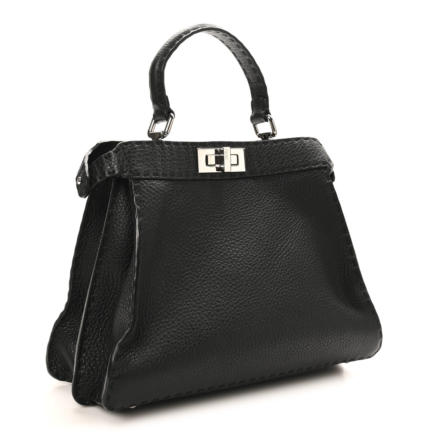 Cuoio Romano Selleria Chamois Medium Peekaboo I SEE U Satchel Black Camel Sunflower
