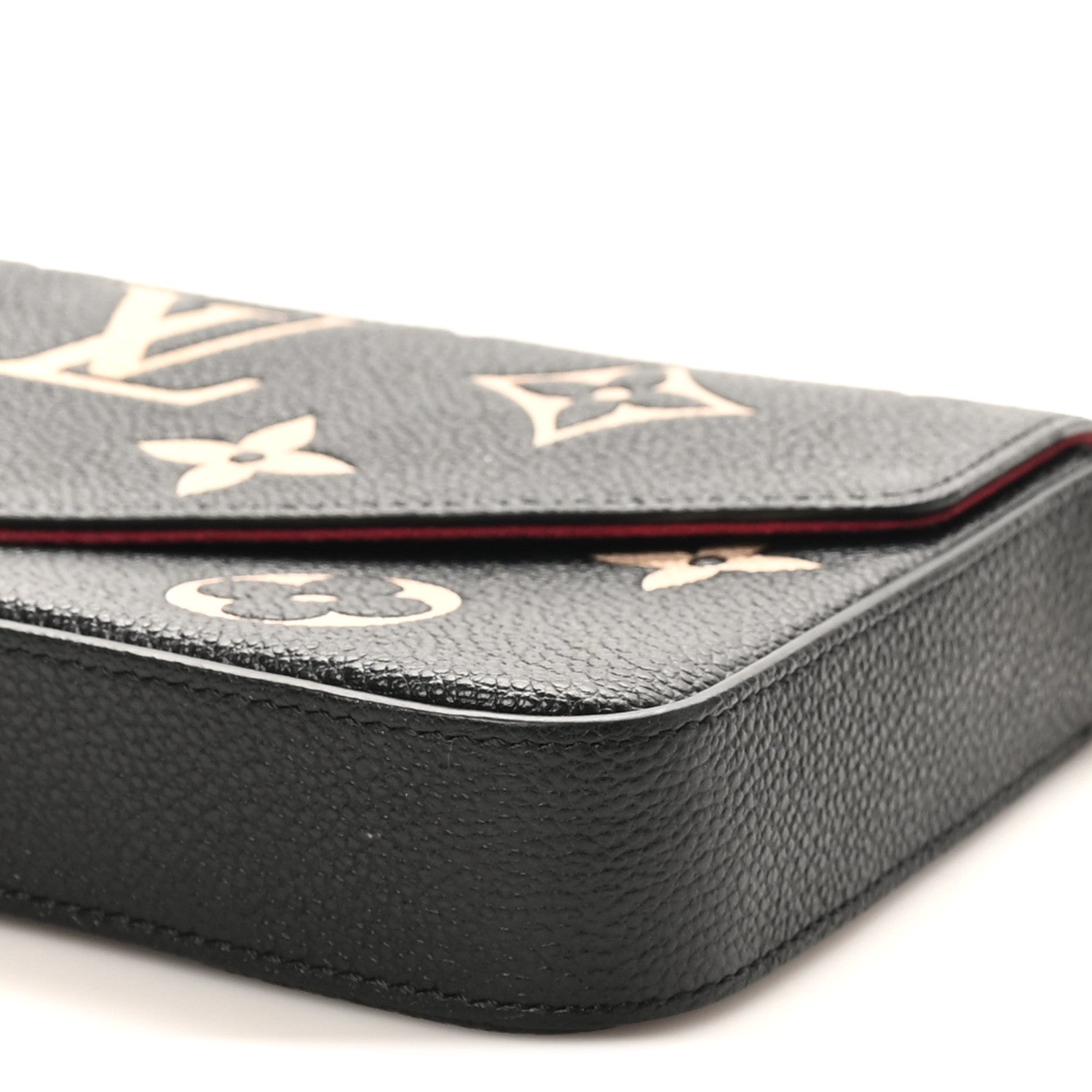 Empreinte Monogram Giant Felicie Pochette Black Beige