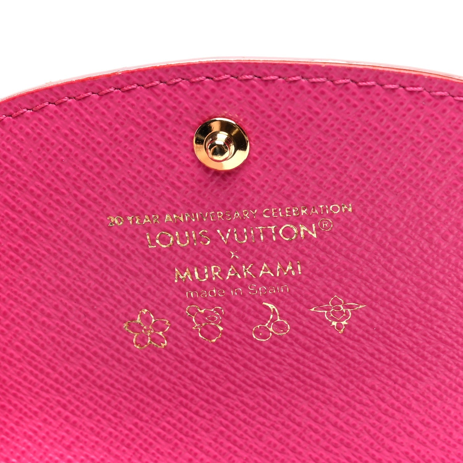 LV X TM Monogram Multicolor Rosalie Coin Purse White Kawaii Pink