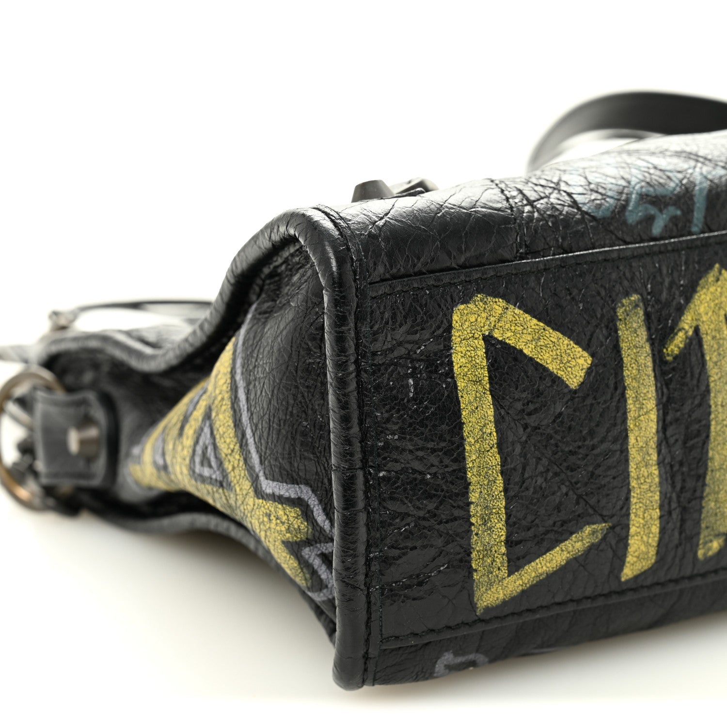 Agneau Graffiti All Over Classic Hardware S City Black Multicolor