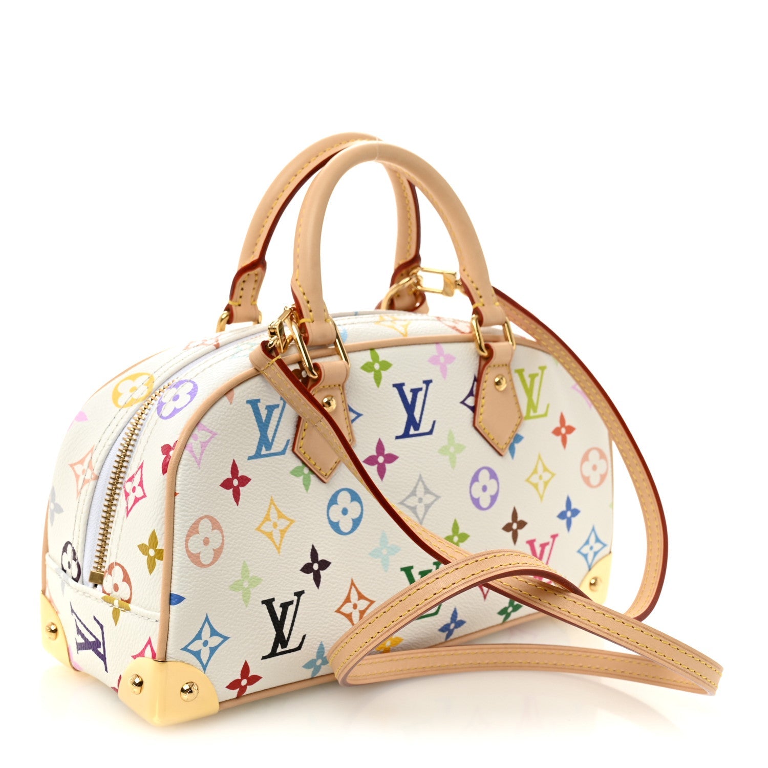 LV x TM Monogram Multicolor East West White