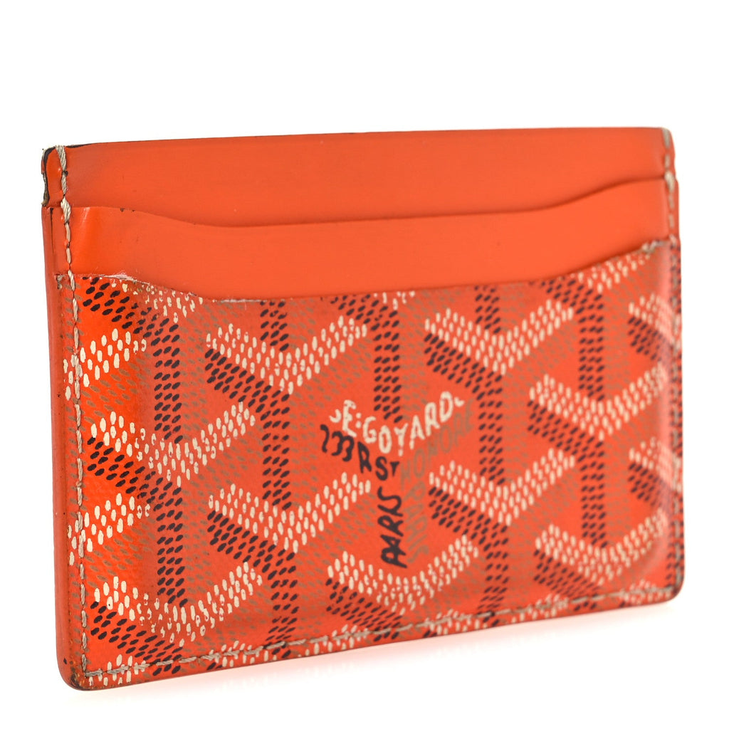 Goyardine Saint Sulpice  Holder Orange