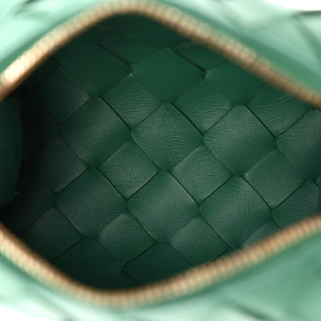 Nappa Intrecciato Candy Loop Camera Bag Mermaid