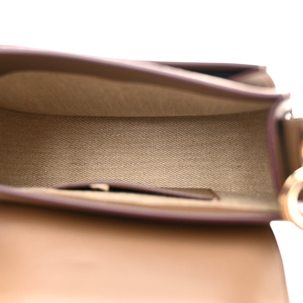Calfskin Small Tess Bag Dark Nut