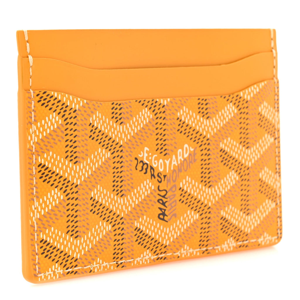 Goyardine Saint Sulpice  Holder Yellow